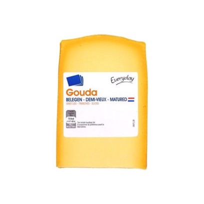 Everyday gouda demi-vieux tranches ± 500 gr