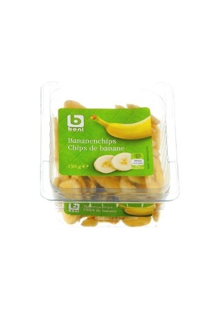 Boni Selection chips de banane 150 gr BELGE CHOCKIES