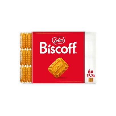 Lotus spéculoos 6 paquets fraîcheur 525 gr