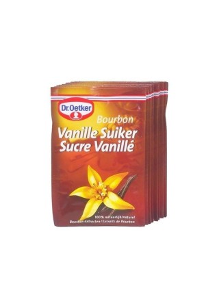 Dr Oetker sucre vanille bourbon sachets 10x8gr CHOCKIES