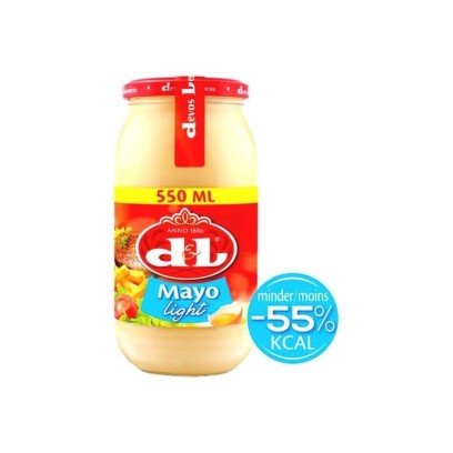 Devos Lemmens mayo light oeuf 550 ml