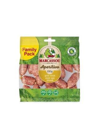 Marcassou Aperitivo pipes d'Ardenne IGP 250 gr
