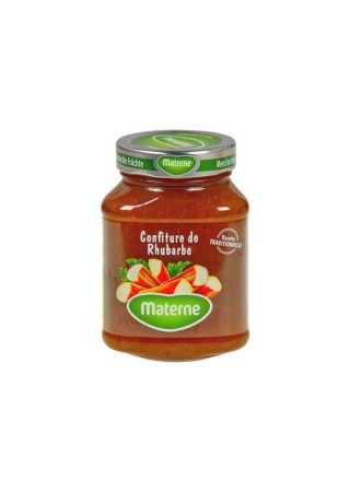Materne confiture de rhubarbe 450 gr EPICERIE CHOCKIES