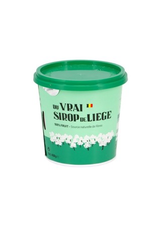 Vrai Sirop de Liège 100% fruit sans sucre ajouté 450 gr