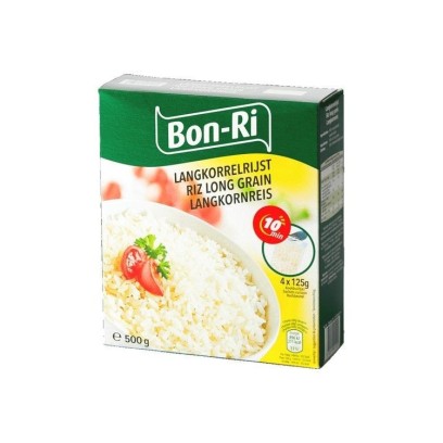 A - Bon-Ri riz cuisson rapide 4x 125 gr