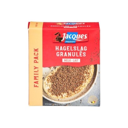 Jacques granulés vermicelles chocolat lait 350 gr