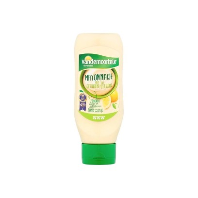 Vandemoortele mayonnaise citron Top Down 400 ml