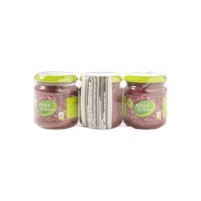 A - King' Crown chou rouge aux pommes 3x 200 gr