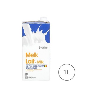 Everyday lait demi-écrémé 1 litre