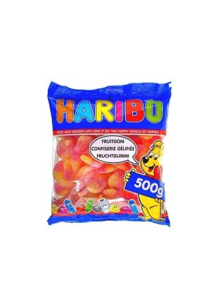 Haribo pêches gommes 500 gr EPICERIE BELGE CHOCKIES