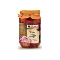 D - Delhaize oignons rouges vinaigre vin blanc 370 ml