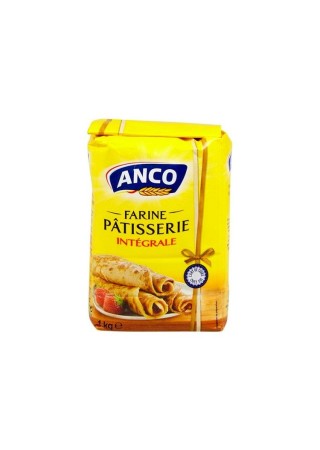 Anco farine pâtisserie intégrale 1 kg