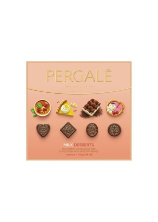 Pergalè 16 ass. dessert chocolat lait 113 gr