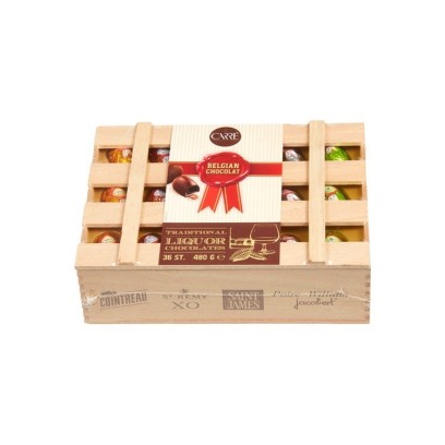 Carré Chocolaterie assortiment de 36 pralines liqueur 480 gr