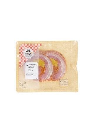 Colruyt lard à la moutarde 8 tranches 150 gr