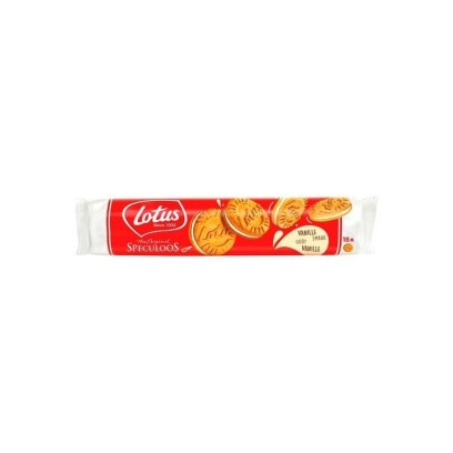 Lotus spéculoos fourrés crème vanille 150 gr