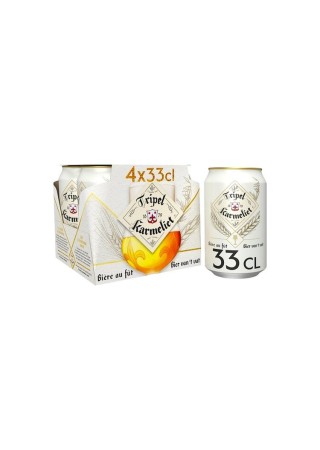 Tripel Karmeliet bière blonde 8% 4x 33 cl