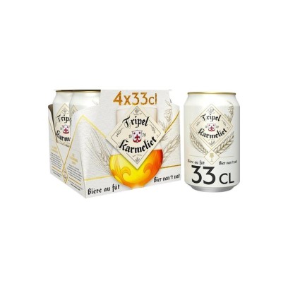 Tripel Karmeliet bière blonde 8% 4x 33 cl