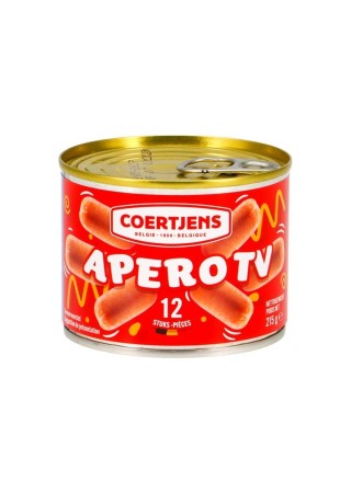Coertjens 12 saucisses apéro TV 215 gr