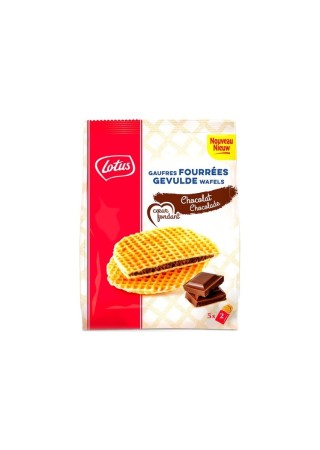 D - Lotus gaufres fourrées chocolat 5x 2 pièces - 290 gr