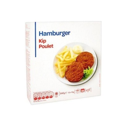 Premier prix hamburger poulet 12x 70 gr