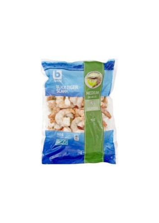Boni Selection scampis black tiger blanchis (34-44) 500 gr