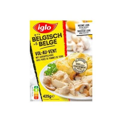 D - Iglo à la belge Vol-au-vent purée 425 gr