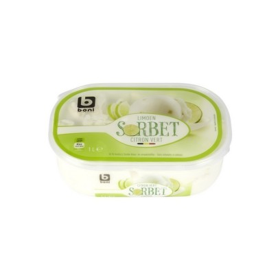 BONI SELECTION sorbet citron vert 1L - BELFREEZE