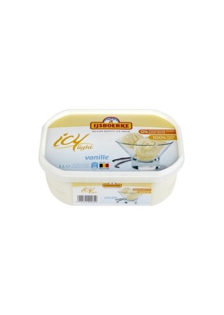 IJSBOERKE ICY light glace vanille 1L - BELFREEZE SURGELE