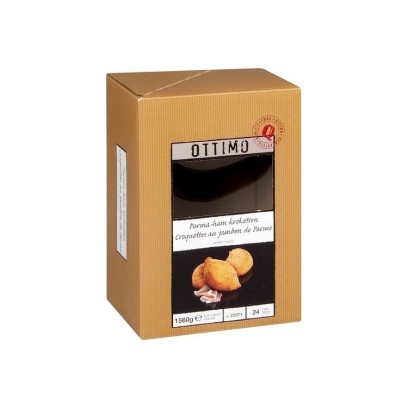 Ottimo croquettes au jambon Serrano 24x 65 gr Livraison Surgelé