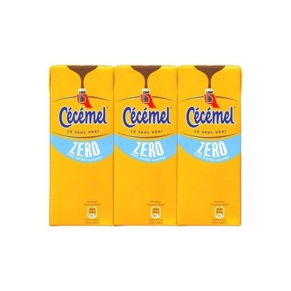 Cécémel Less Sugar lait chocolaté sans sucre ajouté 6x 20 cl CHOC