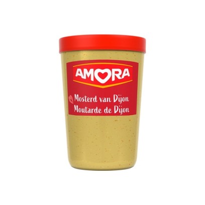 Amora Dijon-Senf Glas 185 gr CHOCKIES GROUP BELGICASTORE