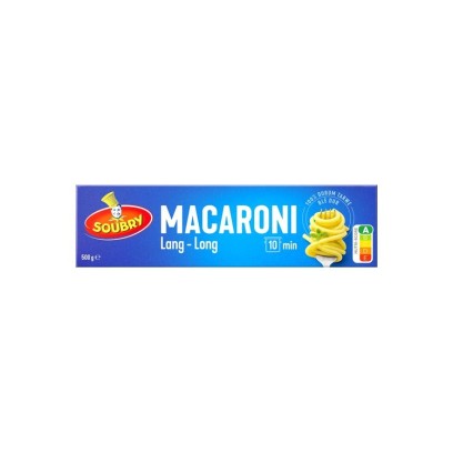 Soubry lange macaroni 375 gr chockies Belgische winkel