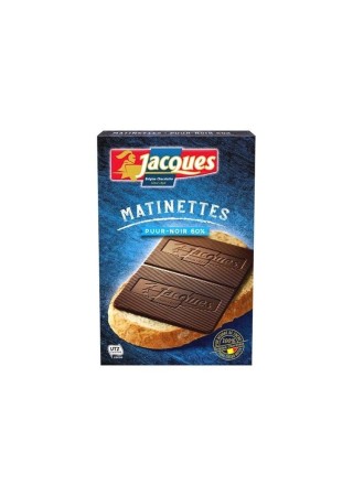 Jacques Matinette chocolat noir 60% 128 gr