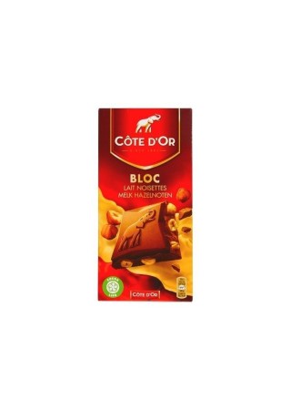 Côte d'Or Bloc lait noisette entière 180 gr CHOCKIES