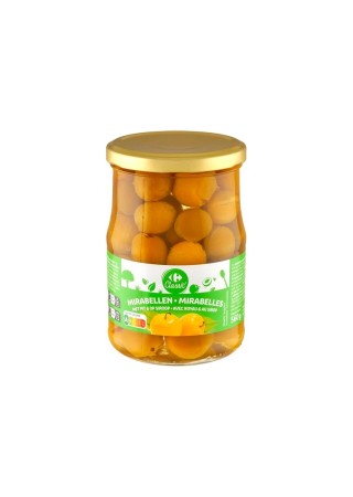 Carrefour Classic Mirabelle pruimen in siroop 560g Belgicastore Chockies
