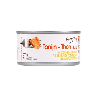 Atún en aceite de girasol 200 g COMESTIBLES BELGAS belgicastore