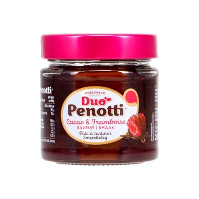 Crema de cacao y frambuesa Penotti Duo 200g GRUPO CHOCKIES