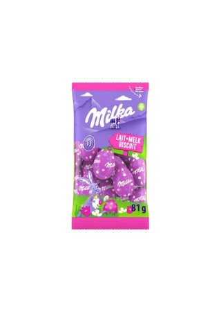 Milka 13 paaseieren melkchocoladekoekje 81 gr chockies group shop