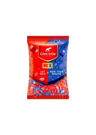 Huevos de Pascua Côte d'Or praliné de chocolate con leche y negro mixto 350 g chocki