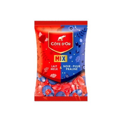 Huevos de Pascua Côte d'Or praliné de chocolate con leche y negro mixto 350 g chocki