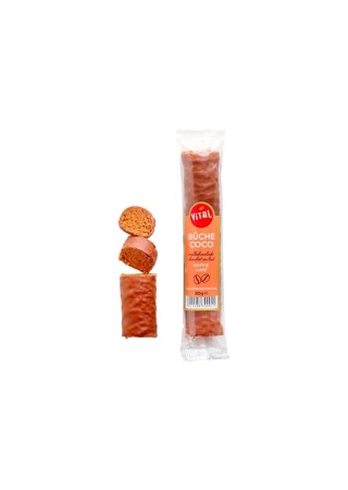 Vital bûche coco chocolat lait au café 80 gr