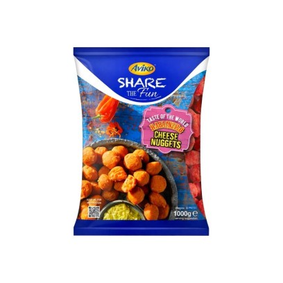 Aviko deelt het plezier met habanero kaasnuggets van 1 kg van Chockies Group