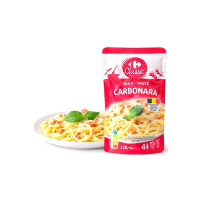 Carrefour Cheddar Sauce 220ml Creamy and Delicious | Chockies
