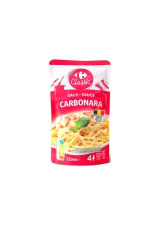 Carrefour Cheddarsaus 220 ml Romig en Heerlijk | Chockies