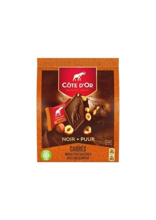Côte d'Or Bloc chocolat noir noisettes 200 gr CHOCKIES