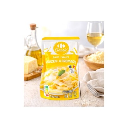 Carrefour Klassische cremige Carbonara-Sauce 220 ml | Chockies