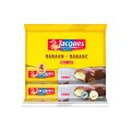 Jacques milk chocolate banana stick 6x 47 gr