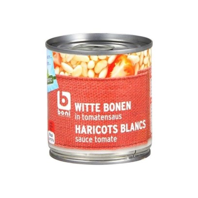 Boni Selection haricots blancs sauce tomate 200 gr CHOC